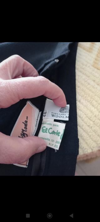 Falda de Señora de Pura lana Virgen