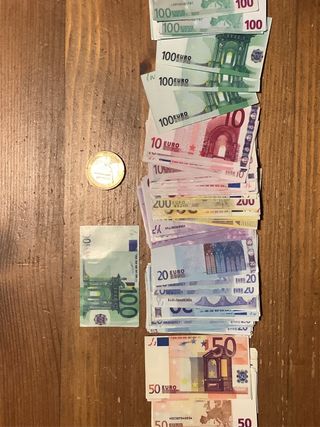 Billetes de juguete