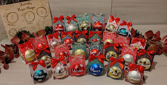 Bolas de navidad personalizadas