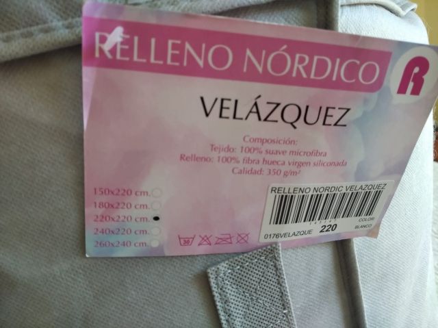 Relleno nórdico 220 x 220