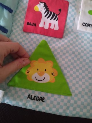 Mochila de juegos y libro