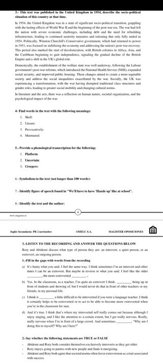Prácticos opo secundaria inglés