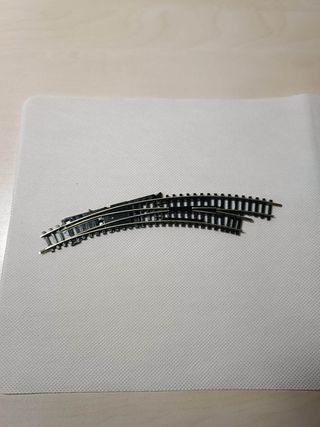 MINITRIX N 14957 deviatoio destro curvo R1/R2