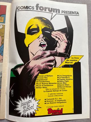Cómic Marvel Héroes
