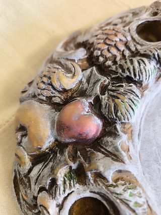 Centrotavola natalizio porcellana