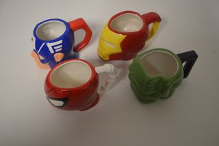 COLECCIÓN COMPLETA TAZAS CARREFOUR MARVEL FLIZZ