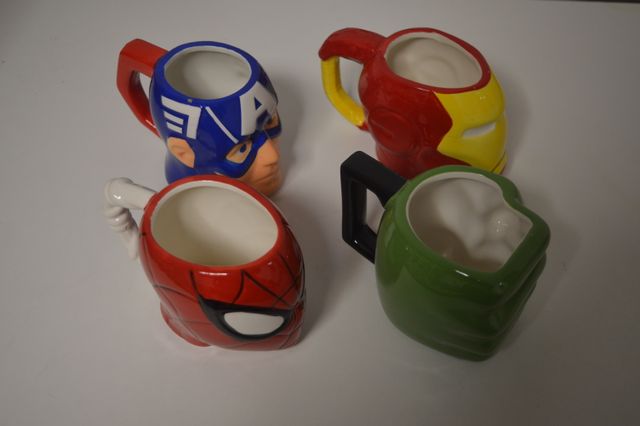 COLECCIÓN COMPLETA TAZAS CARREFOUR MARVEL FLIZZ