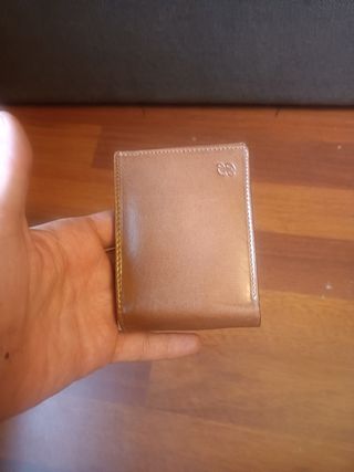 Cartera de hombre de piel.