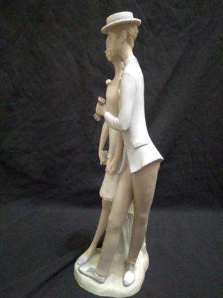 Figura pareja lladro porelana