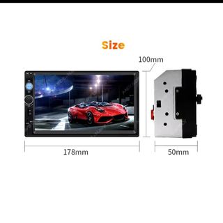 Radio caset de coches con pantalla