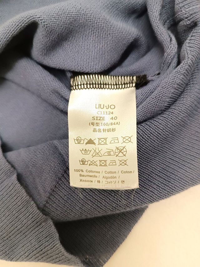 Cardigan S donna ricamato con perline LIU JO