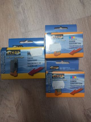 3 CARTUCHOS DE TINTA COMPATIBLE CANON BCI-24