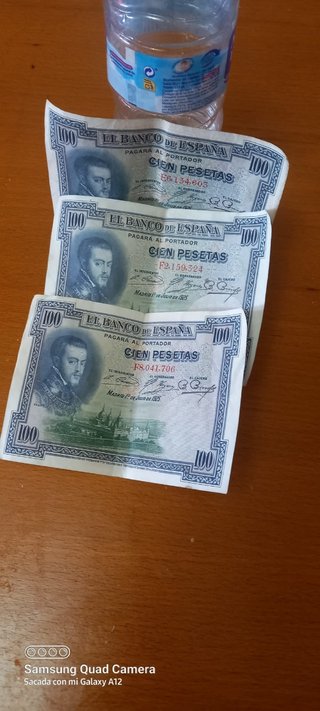 billete de 100 pesetas de España del 1925