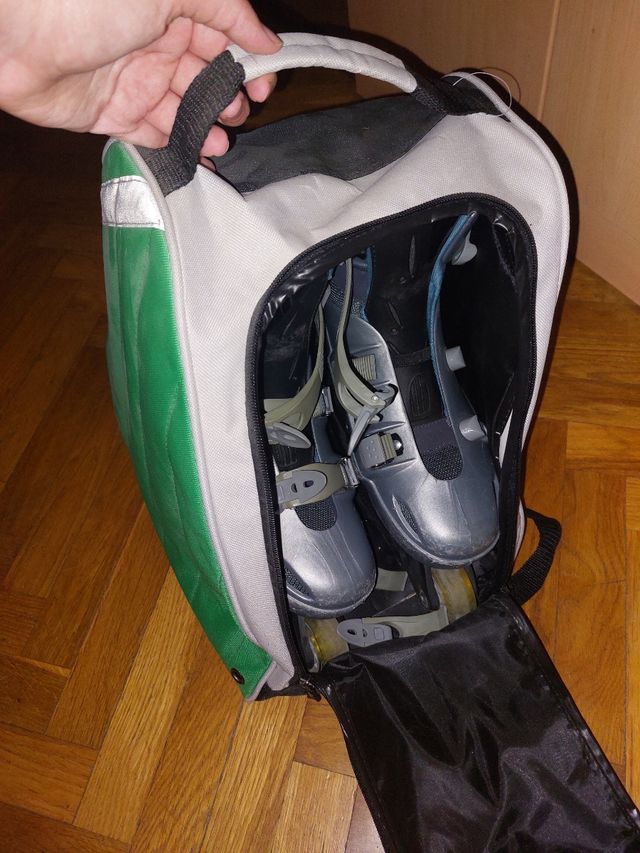 Patines línea roto + mochila