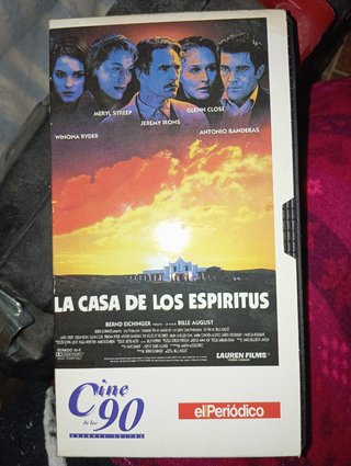 Pelicula vhs la casa de los espiritus