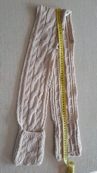 Conjunto de gorro y bufanda para niña