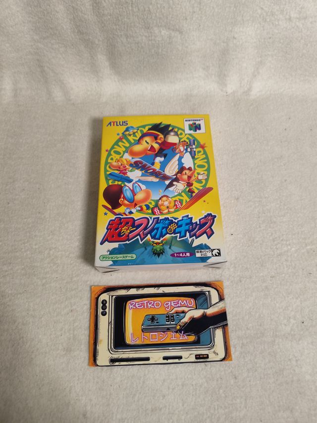 *COMPLETO* SnowBoard Kids 2 Nintendo 64 *RARO*