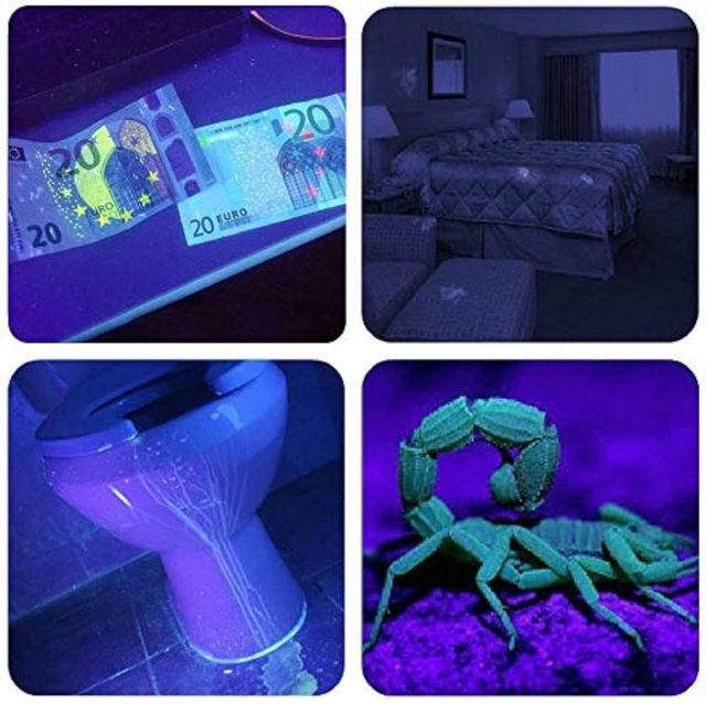 Torcia UV 51 led professionale