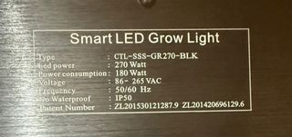 Lampada coltivazione Sonlight G3+ 270w