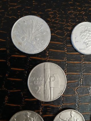 Lotto di 10 Monete Vittorio Emanuele III