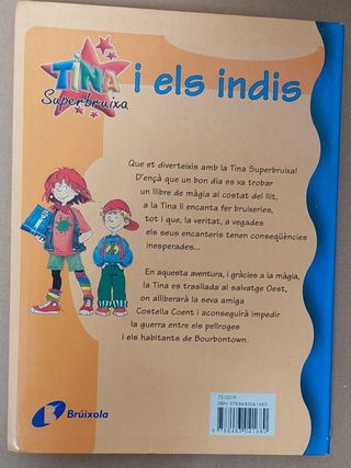 Tina Superbruixa i els indis (Bruixola. Tina Superbruixa/ Compass. Tina Superbruixa) (Catalan Edition)