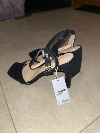 Zapatos negros Piccola Piu