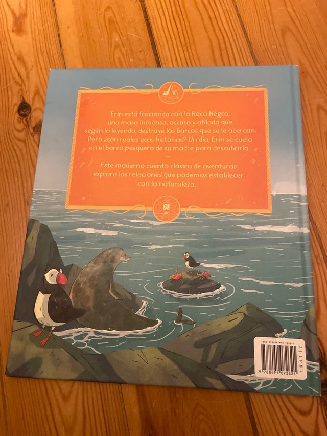 El secreto de la roca negra. libro ilustrado.