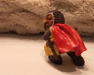Figura soldado medieval resina