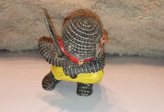 Figura soldado medieval resina