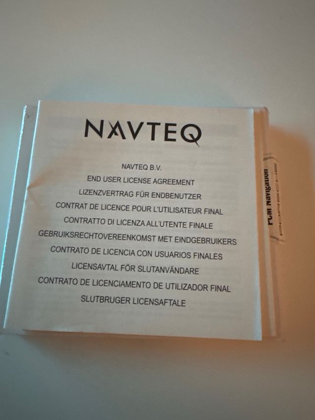 PCM Navigation Europe de Porsche 2004