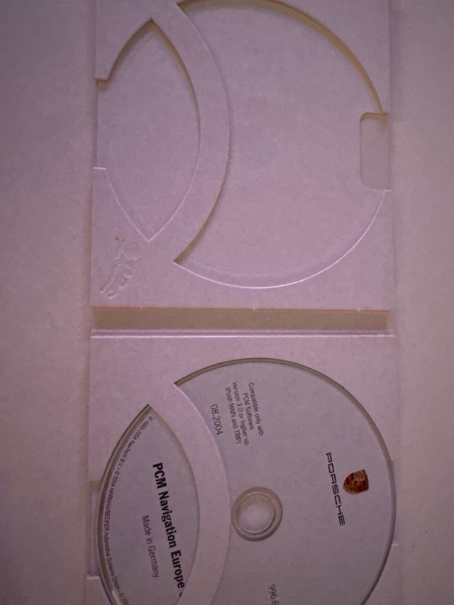 PCM Navigation Europe de Porsche 2004