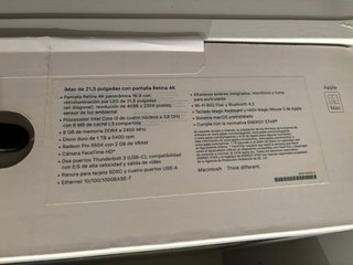 Imac ordenador de mesa
