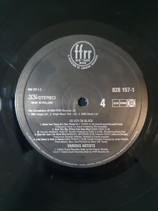 FFRR-SILVER ON BLACK 2lp vinilo