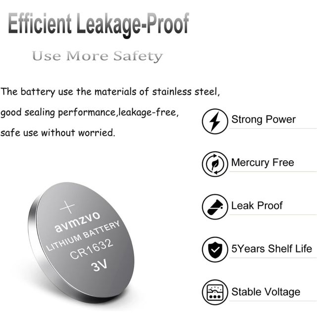 Pila Botón Batería CR1632 3V FUENGIROLA