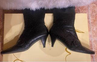 Botas altas de piel