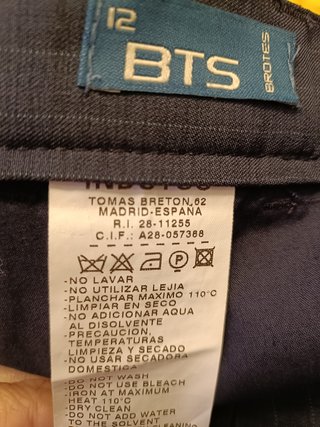 Traje chaqueta niño 12 años