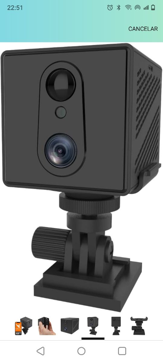 Orllo Mini cámara inalámbrica gsm 4G LTE W8 Pro SI