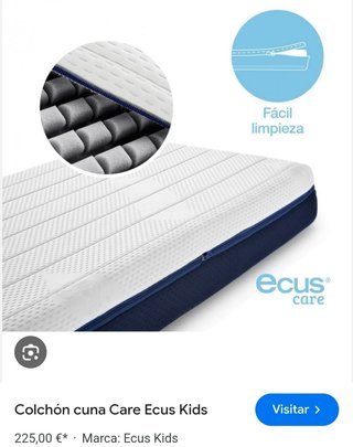 Cuna + colchón ecus care