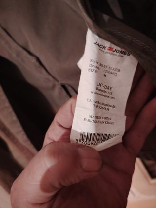Chaqueta Mixta larga jack jones