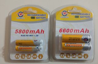 Batterie ricaricabili stilo e mini