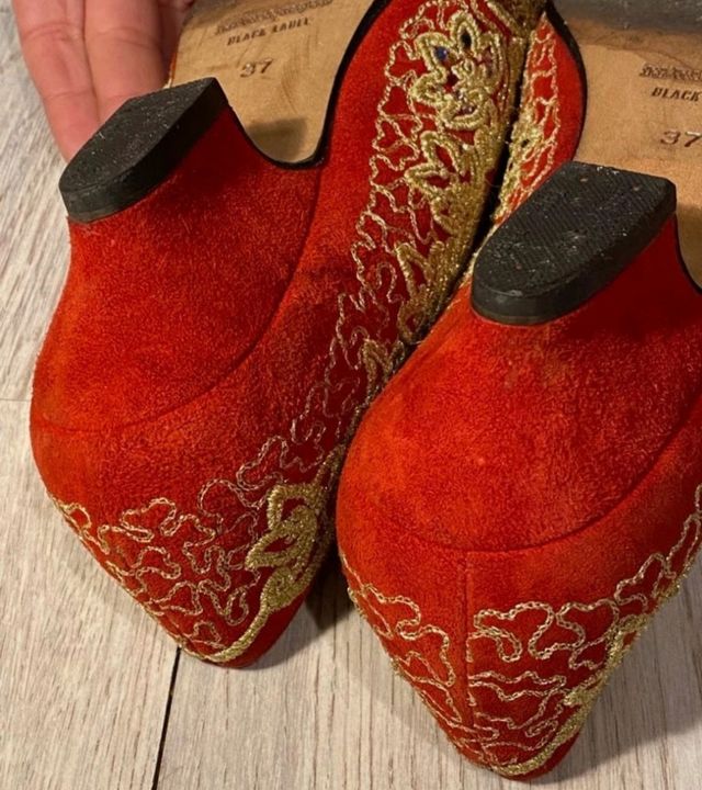 El vaquero décolleté vintage lavorate