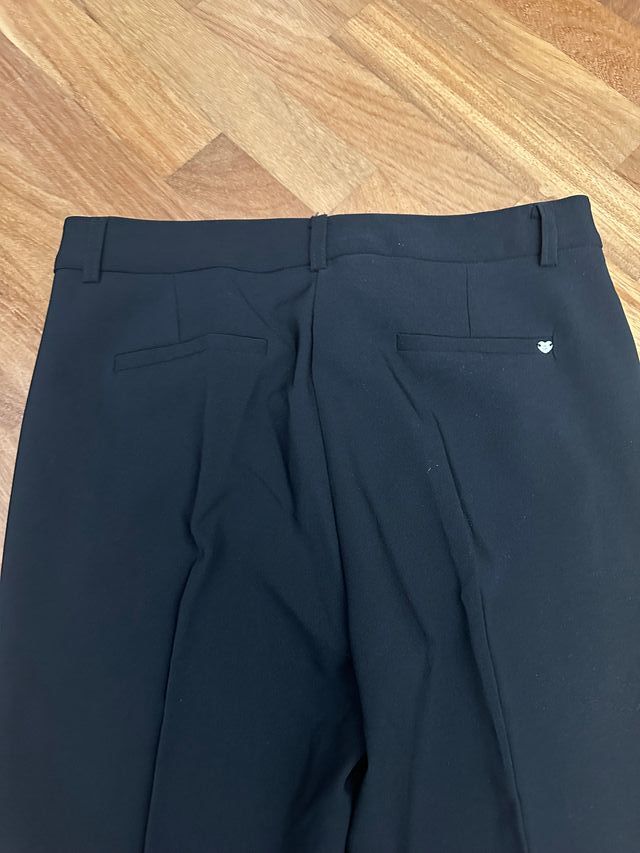 Pantalone nero in tessuto stretch taglia 40