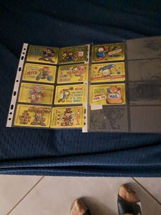 Lotto 11 schede Gold Gardielf