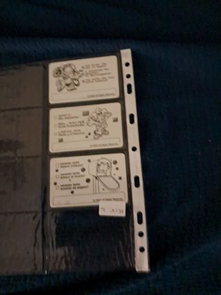 Lotto 11 schede Gold Gardielf