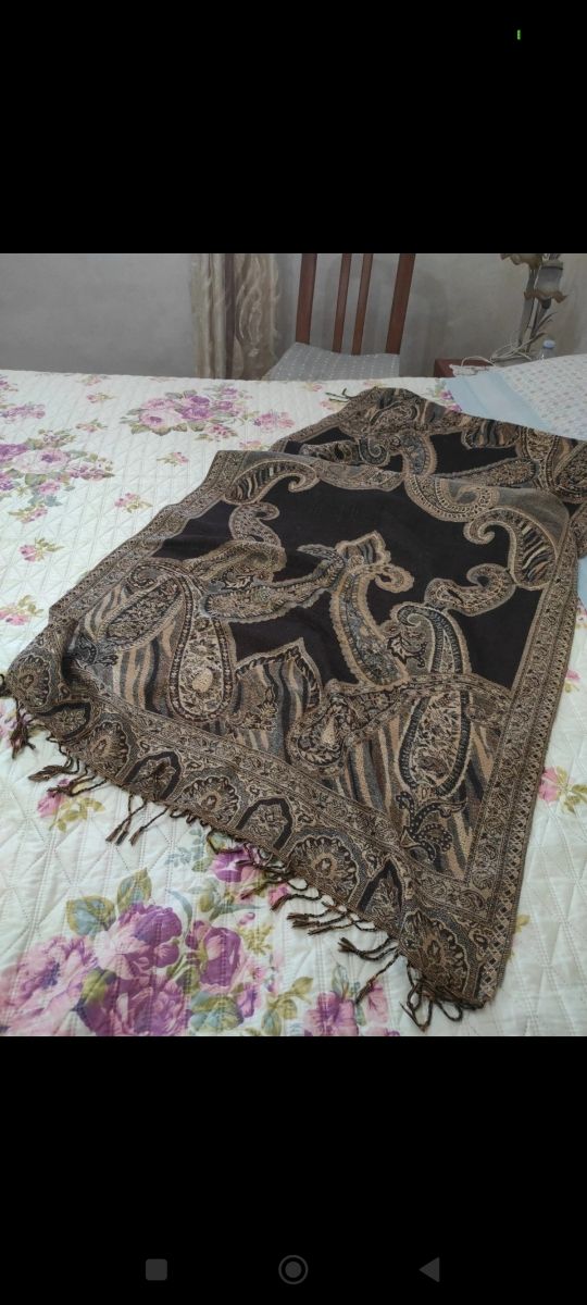 Foulard damascato