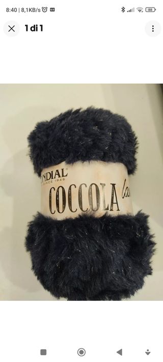 GR 700 gomotoli Coccola blu con lurex