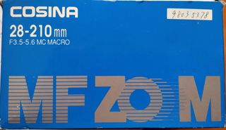 Canon AE1 program con teleobjetivo 28-210