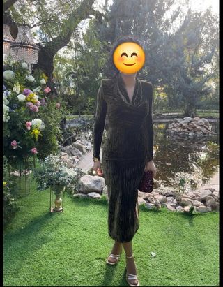 Vestido midi Victoria Coleccion talla S