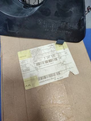 BMW 3 E46, Moldura/rejilla de la luz antiniebla