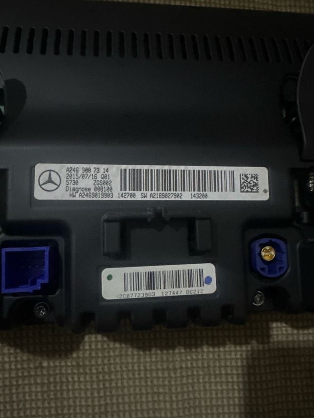 Pantalla original mercedes